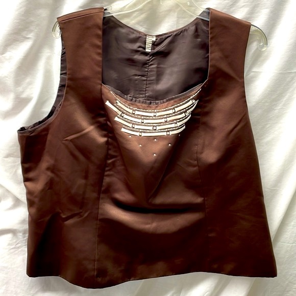 Ben Marc international 3 piece diamond studded skirt suit ladies sz 20 - Picture 3 of 11